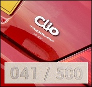 Individually Numbered Trophy Logo Sticker Individually Numbered Trophy Logo Sticker